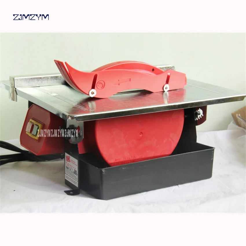 

7 inch Home multi-function micro table saw woodworking jade table saw diy jade 45 degree oblique cutting machine 220v-240v 600W