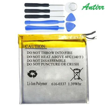 

Antirr Brand New 3.7V Li-ion Battery Replacement for iPod Nano 3 3rd Gen with Tools