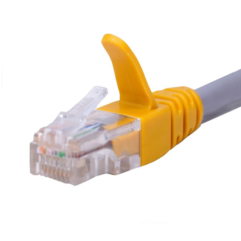 Защитная крышка для кабеля Ethernet Cat5e Cat6 50 шт. защитная сетевого разных цветов