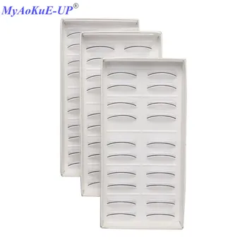

20 pairs False Eyelashes Grafted Lashes Eyelash Extension Practicing Teaching Individual Practice Natural Training Lashes