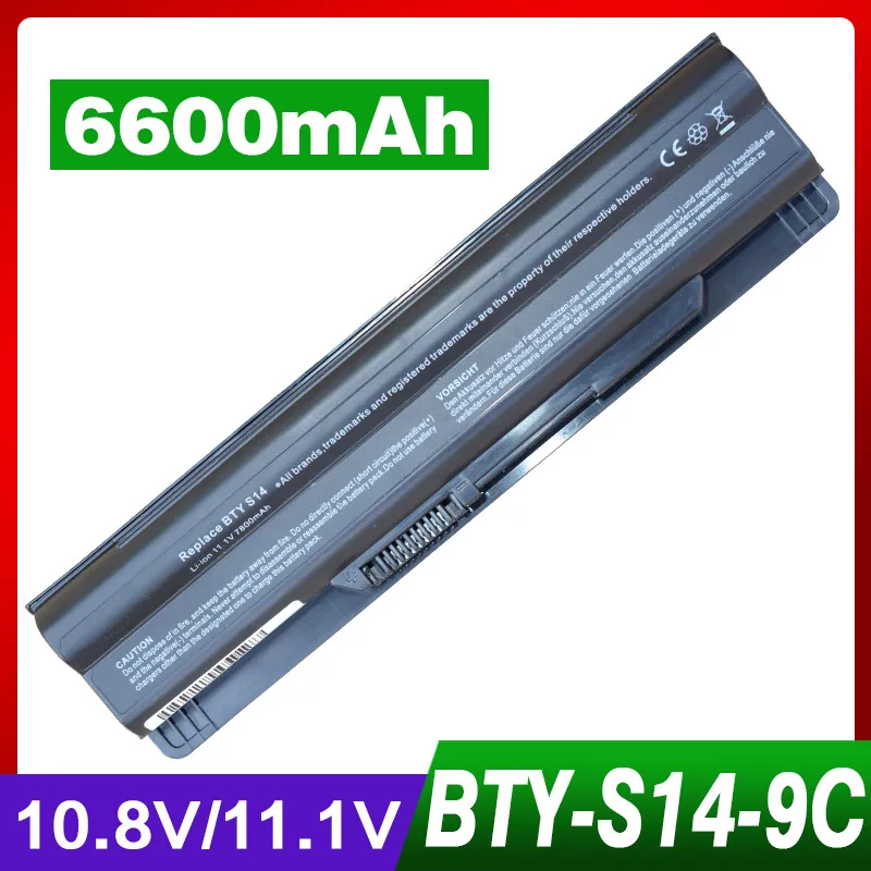 

6600mAh laptop battery for Msi CR650 CX650 FR400 FR600 FR610 FR620 FR700 FX400 FX420 FX600 FX603 FX610 FX620 FX620DX FX700 GE620