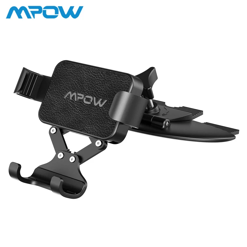 

Mpow CA135 CD Slot Car Phone Holder Universal For Phones Under 6.5 inch Gravity Car Mount Auto-clamping Hands Free For iPhone Xs