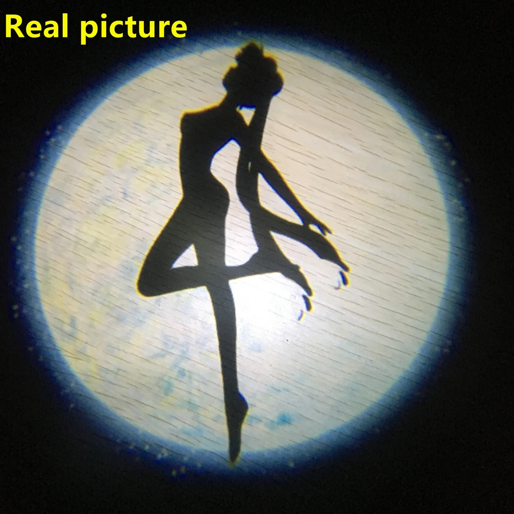 2 قطعة سيارة الظل الباب ضوء الكرتون اللاسلكية جهاز عرض ليزر شعار الصمام ترحيب مصباح ل ميني كوبر سيارة-اكسسوارات التصميم