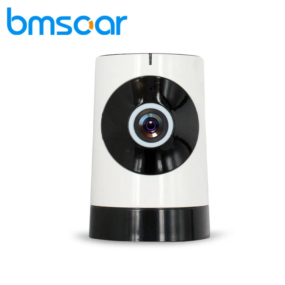 

Bmsoar Wifi Wireless Baby Monitor IP Camera Panoramic Fisheye 180 Degree View 720P HD Network CCTV Security Camera With IR-cut