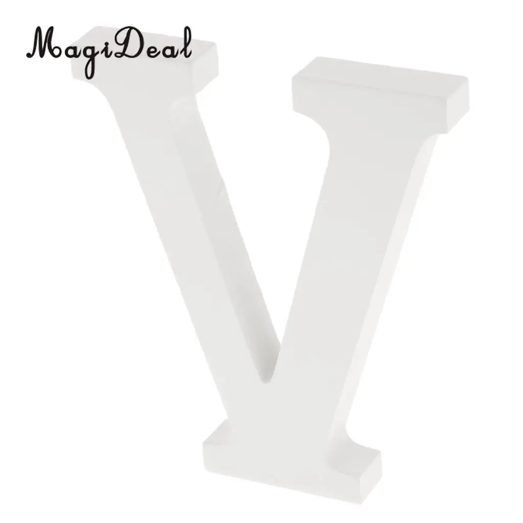 DIY Wooden Alphabet Letters Sign Plaque Wall Art Hanging Decor Decal Wedding Baby Shower Party DIY Decoration