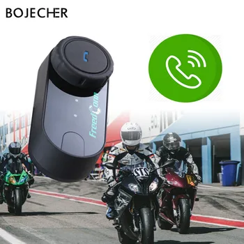 

Motorcycle Helmet wireless Headphone bluetooth Waterproof Freedconn T-COM VB Handsfree Interphone Headset with 3Riders +FM Radio