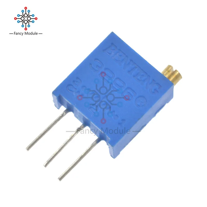 

10PCS 3296W-103 Multiturn Trimmer Potentiometer High Precision 3296 Variable Resistor 10K Ohm Potentiometer