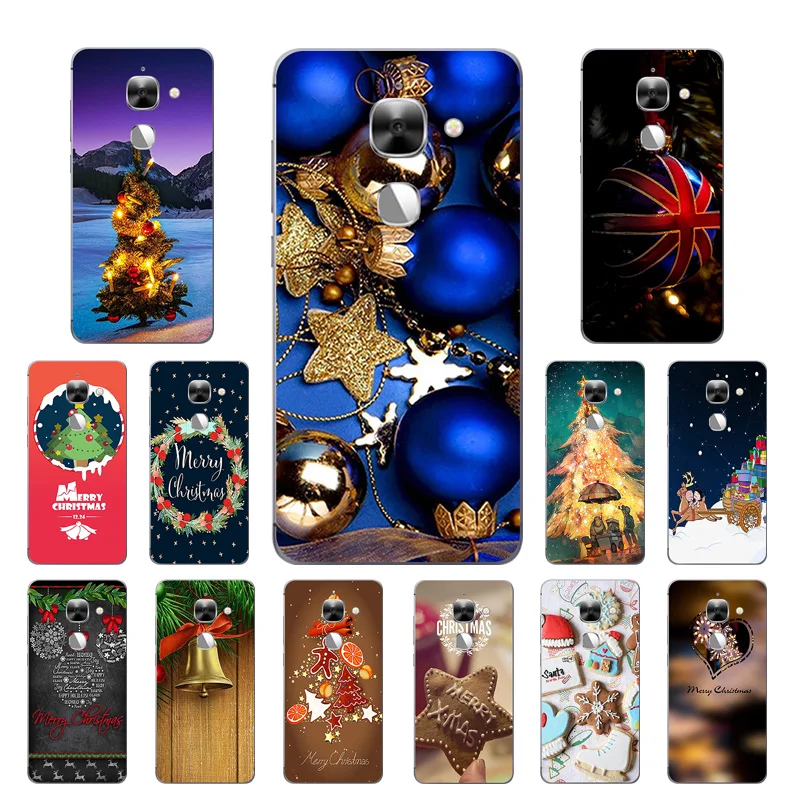 For LeEco Le Max2 Case X820 Silicone Letv Max 2 Cover Leeco Coque Merry Day Printing for Eco X829 X821 |