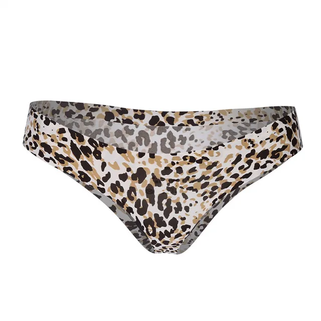 Fashionable Women Leopard leopard Pattern Printing Briefs Underwear