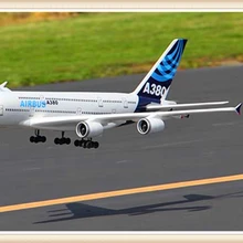 A380 Airbus RC игрушечный самолет с дистанционным управлением EPO фиксированное крыло с двойным воздуховодом, огромный самолет с воздушным судном