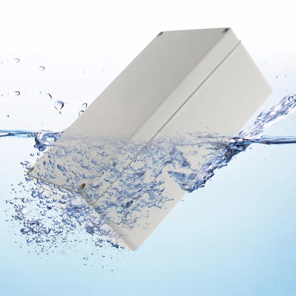 

OOTDTY 1PC Waterproof Plastic Project Box Enclosure 7.87" X 4.72" X 2.95" (L X W X H)