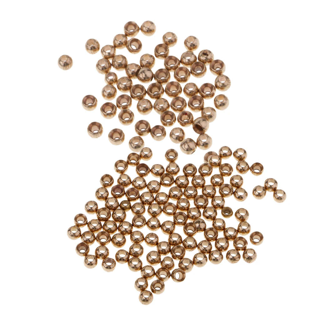 150pcs Fly Tying Beads Assortment Hook Nymph Belly Eyes Head Ball Bead fly tying perles Senuelos de pesca leurres de peche 