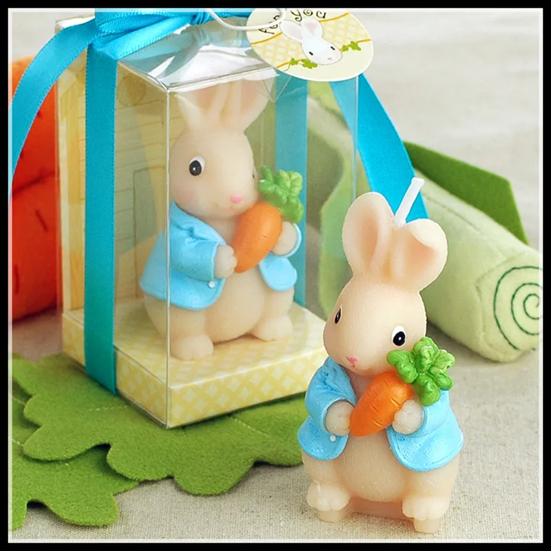 ElimElim Lovely Rabbit Candles Child Birthday Candle Bunny Decorative Candles Birthday candles