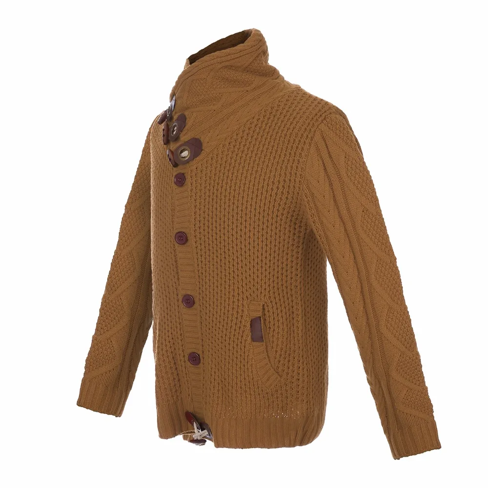 Осенне-зимний модный Повседневный кардиган, свитер, пальто для мужчин, свободный крой, терилен, теплая вязаная одежда, свитер, пальто для мужчин 4xl