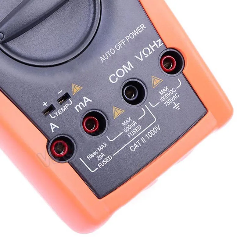 Цифровой мультиметр Autorange FLUKE True RMS аналоговый бар VC97 31/2 AC DC R C F Temp 3 3/4 тестер