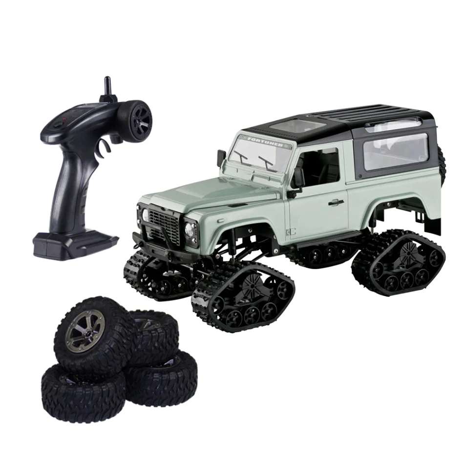 Новый FY003A RC автомобиль 1:16 2 4 GHz 4WD внедорожный металлический каркас грузовик