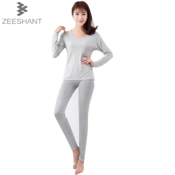 

New Spring Autumn Winter Modal Cotton 2 Pieces Women Long Johns Large Size Slim Soft Thermal Underwear Women Plus Size XL-6XL