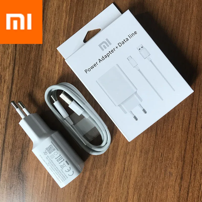 

Original XIAOMI Fast Charger 12V 1.5A QC3.0 Adapter TYPE C Data Cable For Mi Pocophone F1 A1 A2 Lite 5 6 8 SE Note 2 3 Mix 2 2S