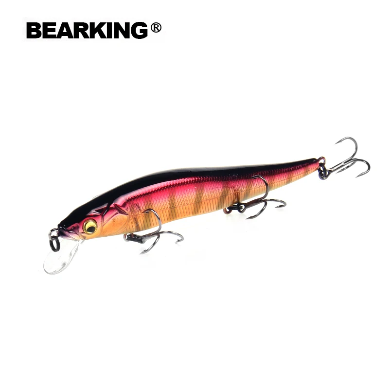 Bearking Bk17-W1, воблер, гольян, 11 см, 14 г, 1 шт., приманка для рыбалки, 1,5 м, глубина глубокого погружения, жесткая приманка, длинный язык, гольян, подвесная приманка - Цвет: Col.H