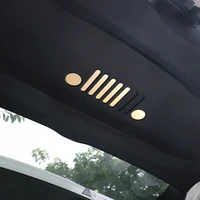 emblem tail New & Cool Aluminium Auto Tail Door Inside Emblem Vehicle Logo Sticker for Jeep Renegade 2015 up (2)