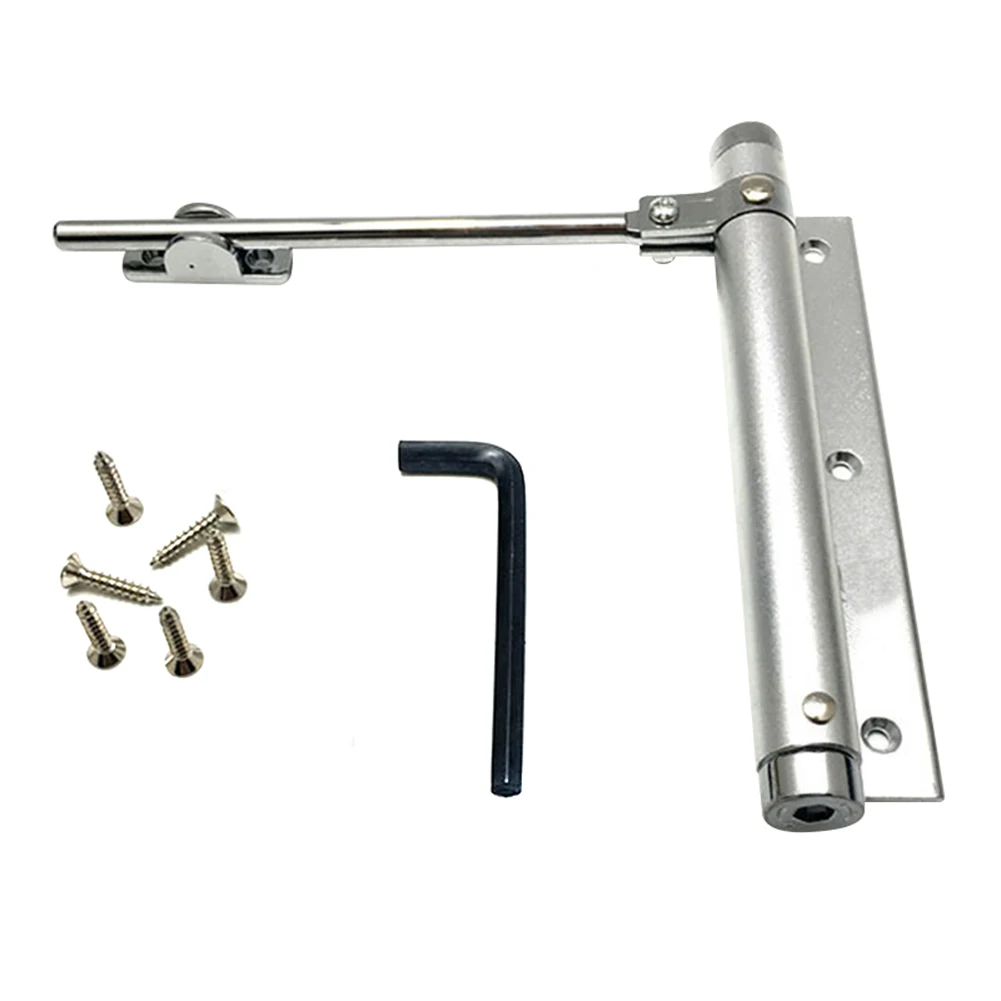 

Pneumatic Type Spring Automatic Door Closer Mute Door Mounted Stops Adjustable LO88