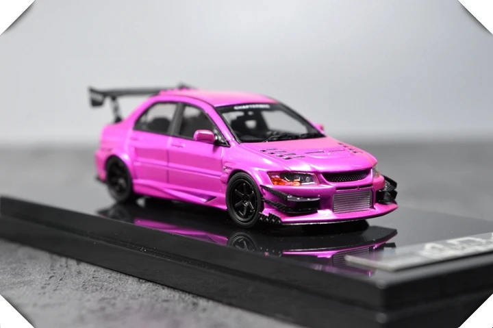 Литой металл 1: 64 Mitsubishi Evo Vii семь поколения ремонт флэш Модель автомобиля игрушки Рождественские подарки