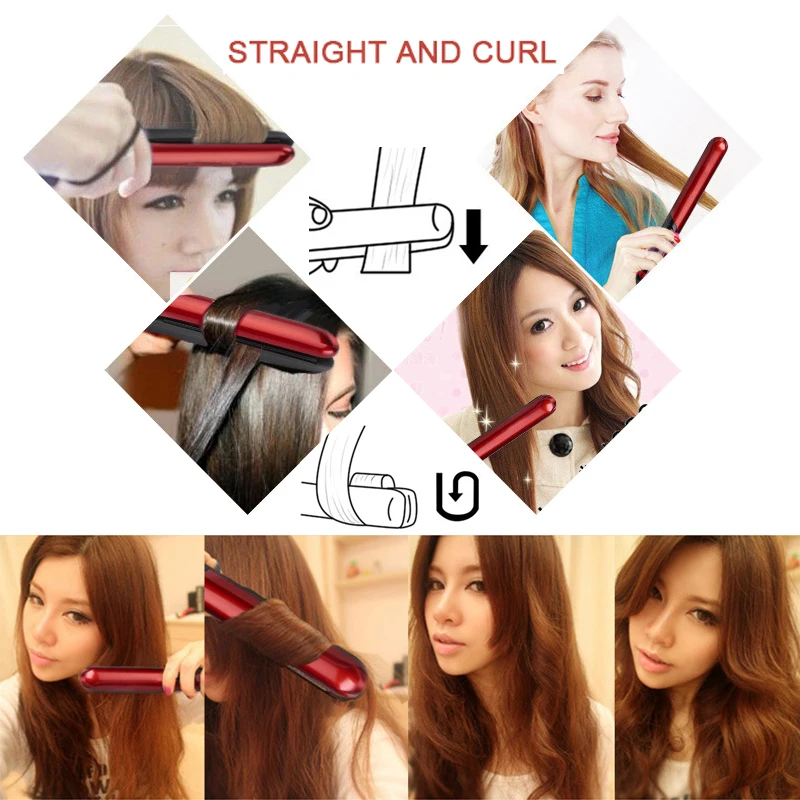 Professional-Hair-Straightener-LED-Display-Flat-Iron-Straightening-Irons-Planchas-Straight-Hairstyle-Styling-Tools (3)