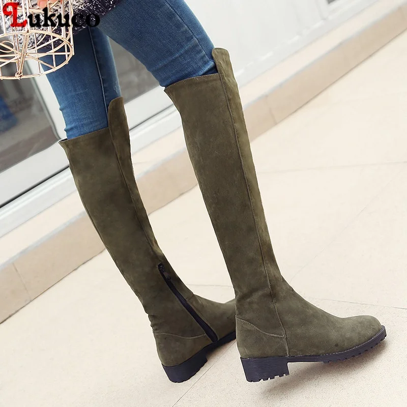 Warm Plush New Thigh High Boots Female Winter Boots Women Over the Knee Boots Size 34-46 Sexy Fashion Shoes 2018 riding boots Warm Plush New Thigh High Boots Female Winter Boots Women Over the Knee Boots Size 34-46 Sexy Fashion Shoes 2018 riding boots