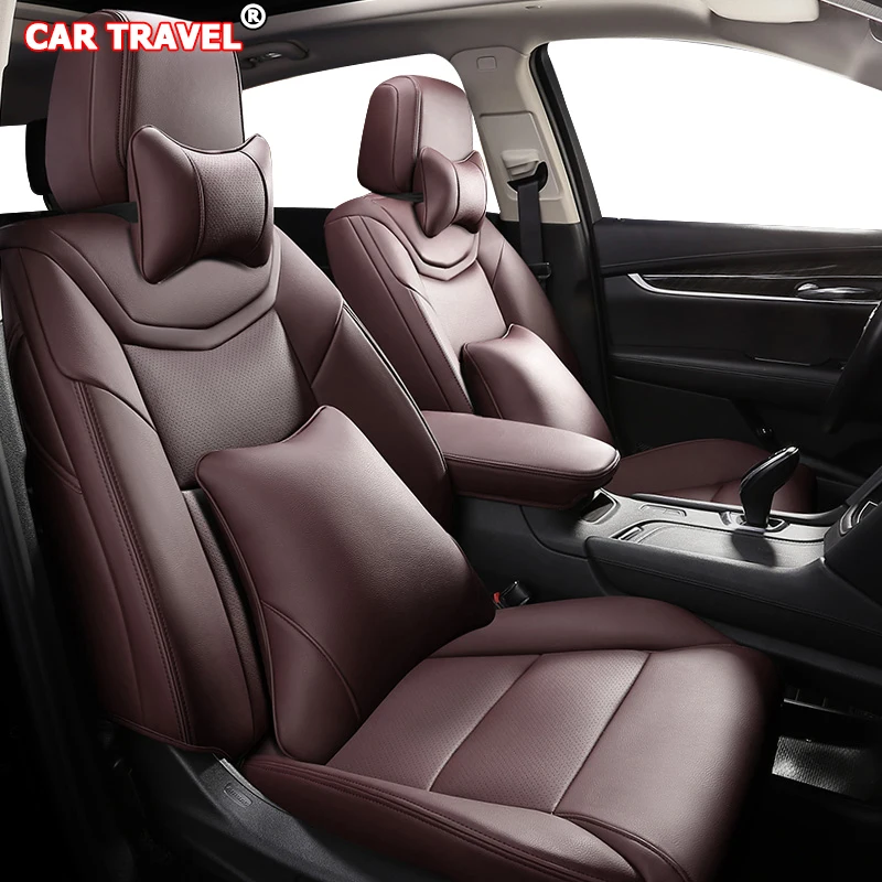 Кожаный чехол для автомобильного сидения Toyota Sienna Venza Fortuner 86 Previa Fj CRUISER MARK IZOA Avalon YARiS