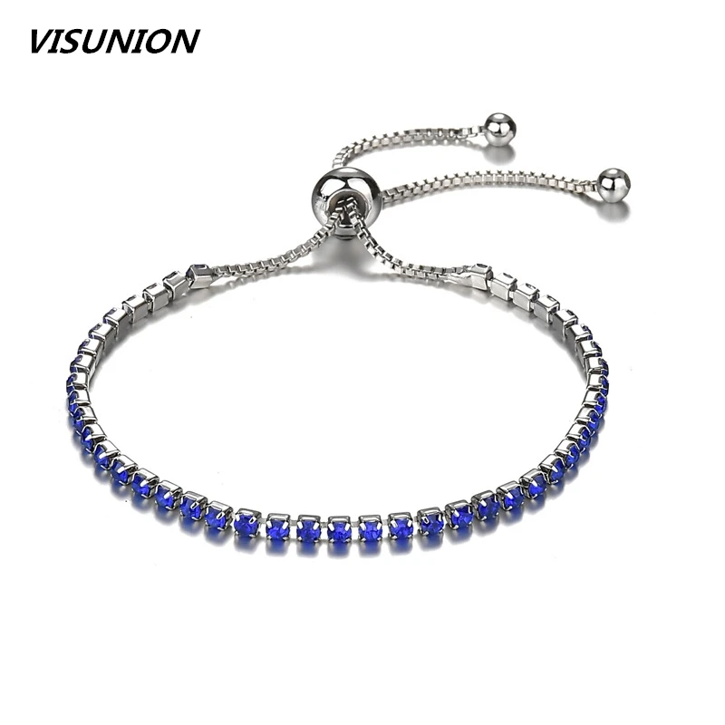 4 цвета стразы кристаллы регулируемые браслеты мода коготь цепи украшения для девочек для женщин