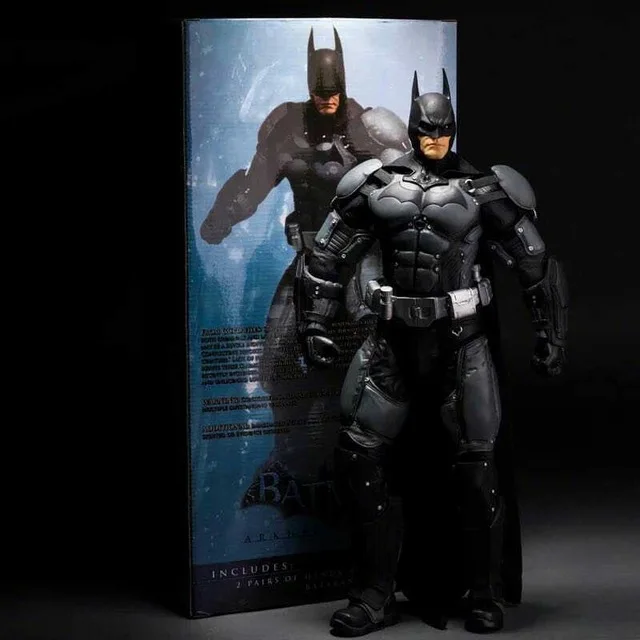 

FAST shipping NECA 18 inch 1/4 Batman Arkham Asylum City model DOLL Action Figure Collectible Statue Toy With Retail Box
