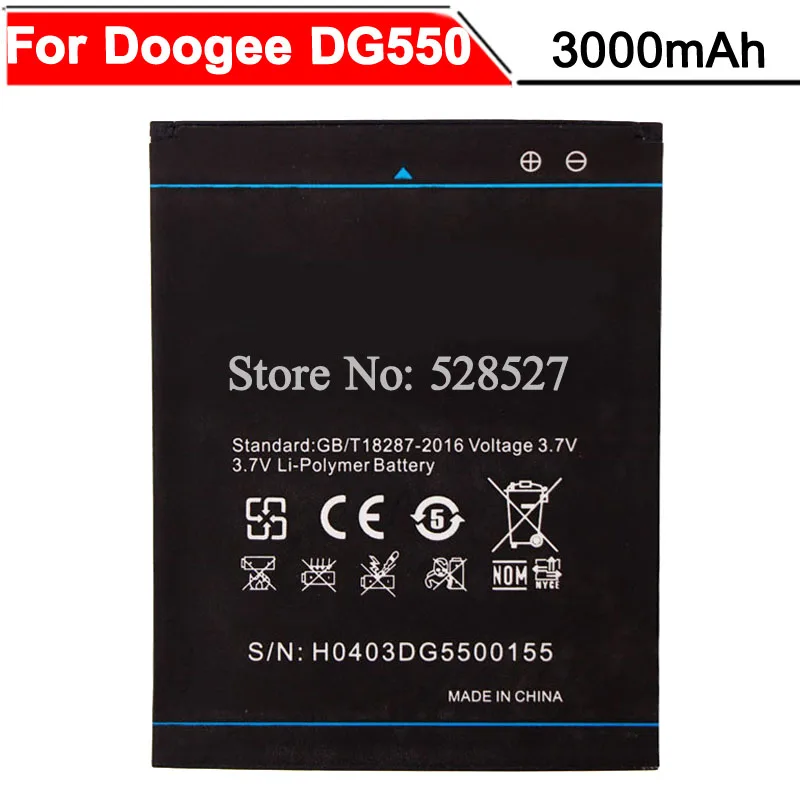 Для Doogee DG550 Батарея B-DG550 3000mAh аккумуляторная батарея AKKU кинжал MTK6592 | Мобильные