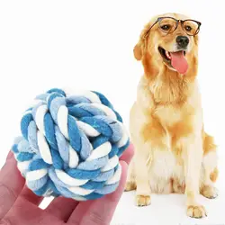 Товары для домашних животных игрушка собака щенок хлопок жевательный Узел игрушка Прочный Плетеный костяной канат Забавный инструмент
