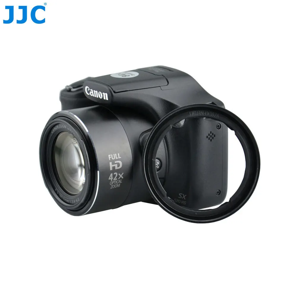 JJC 67 мм объектив фильтр переходное кольцо крепления трубка для Canon SX60 hs SX520 hs SX40 hs SX30 является SX20 является