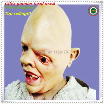 

Latex Goonies Sloth Mask Fancy Dress Halloween Costume Theater Comiks One-Eyed Horrible Carnival Chunk freak treasure pirate