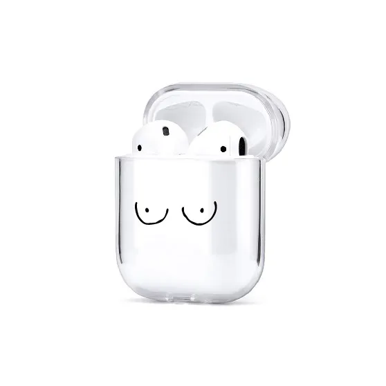 Bluetooth беспроводной чехол для наушников для Apple iPhone зарядная коробка для AirPods Pro Жесткий прозрачный защитный чехол Аксессуары - Цвет: 46