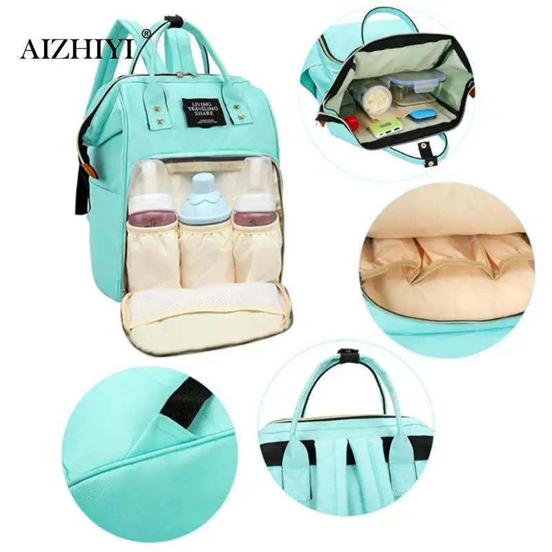 Модные рюкзаки для мам, рюкзаки из полиэстера для мам, сумка для подгузников, большая вместительность, детские сумки, дорожные сумки через плечо для девочек