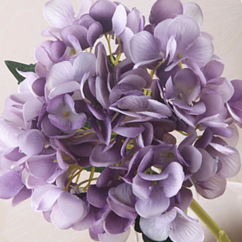 6 Fork/Brouquet Artificial Hydrangea Flower Single Wedding Hydrangea Simulation Flower Silk Flower Arches Christmas Home Decor 6 Fork/Brouquet Artificial Hydrangea Flower Single Wedding Hydrangea Simulation Flower Silk Flower Arches Christmas Home Decor