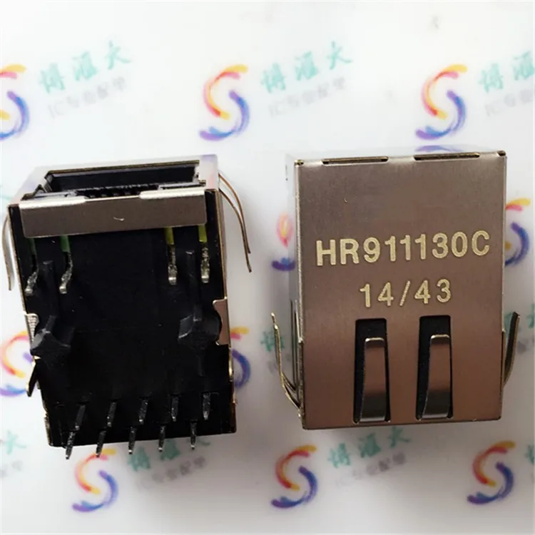 Модуль HR911130 HR911130C RJ45 Оригинал аутентичный и Новый Бесплатная доставка |