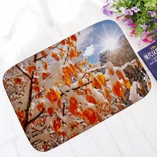 CAMMITEVER домашний Декор снежный коврик с изображением дерева коврик для ванной комнаты коврик для столовой