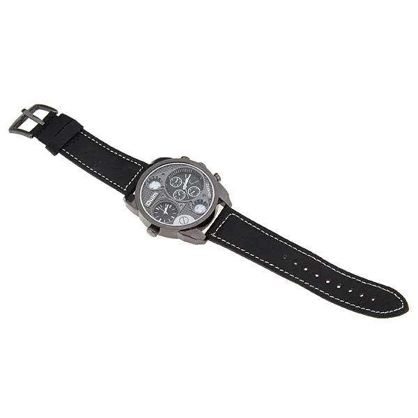 Relogio masculino Vogue Dual Time повседневные Oulm 9316 Relogio спортивные часы мужские военные армейские часы подарок кварцевые наручные часы