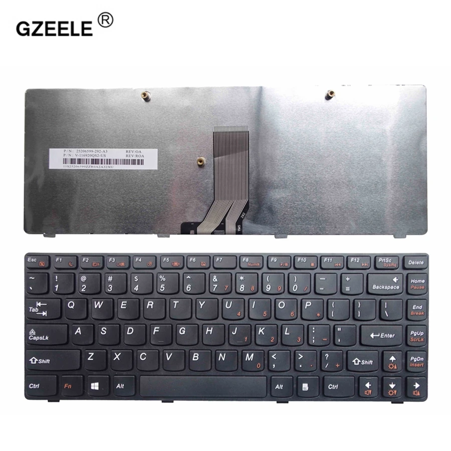 GZEELE США клавиатура для ноутбука LENOVO B4320G G4322A B4330G B4301A B4306A B4301A заменить английский клавиатуры ноутбука