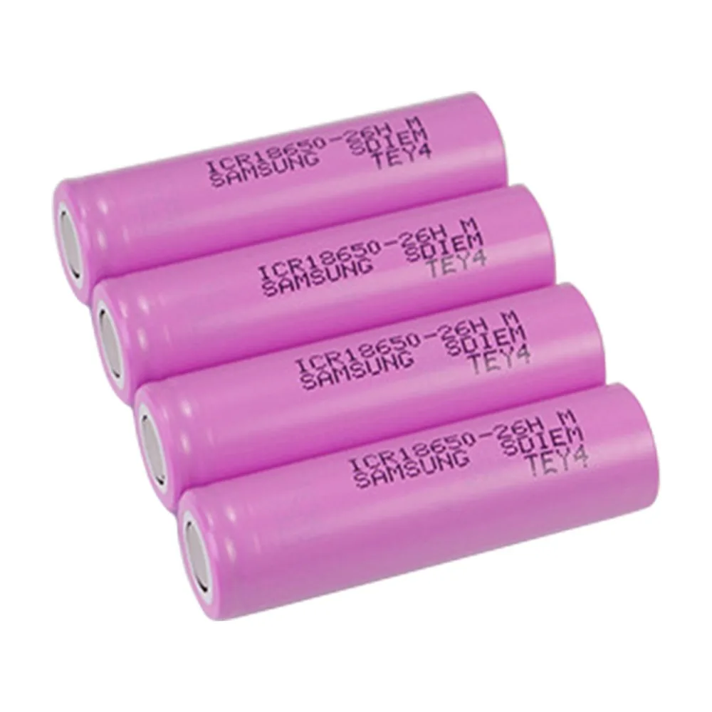 2/4/6/10 шт. Оригинальный 3 7 V 2600mAh для samsung 26F Перезаряжаемые ICR18650 Li Ion Батарея реальные