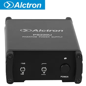 

Original Alctron PS220U portable 48V phantom power supply noise reduction switch powered by 5V USB type C connector