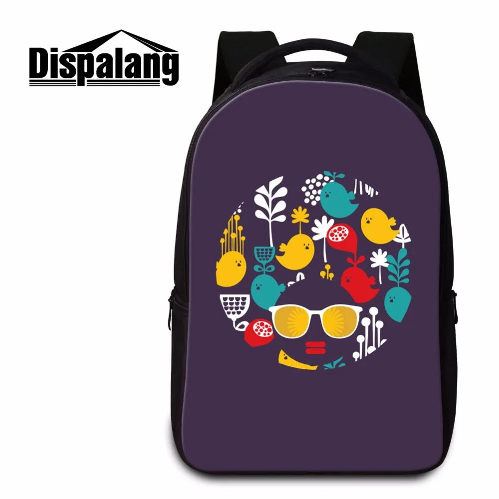 

Dispalang 3D Pattern Customization Notebook Backpack Women Computer Bagpack Mochila Escolar Men Shoulder Bag For 14 Inch Laptop