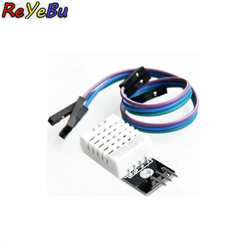 

1Pce Digital Temperature and Humidity Sensor DHT22 AM2302 Module+PCB with Cable