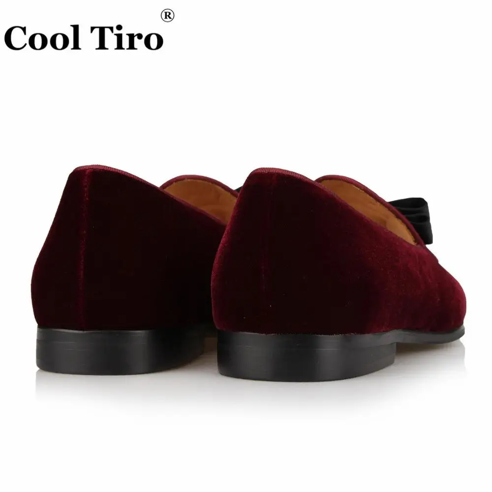velvet  loafers Bow (11)