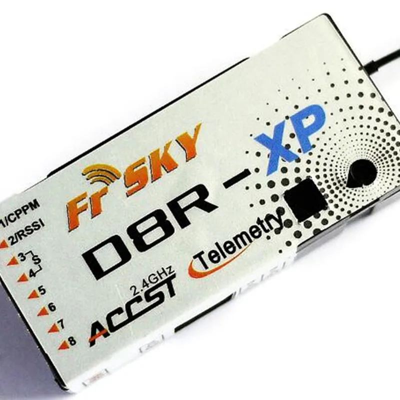 

Tarot-RC FrSky D8R-XP 2.4G 8CH Telemetry Receiver Compatible with FrSky DFT DJT DHT DHT-U