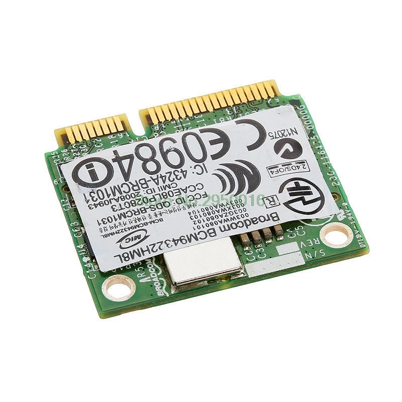 Mini PCI-E BCM94322HM8L DW1510 Dual Band 300 м Беспроводной карты для DELL E5500 E4200 C26