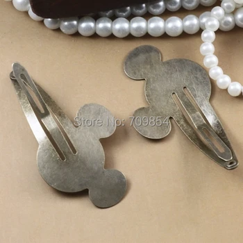 

48mm animal shape BB pin/hair clip---antique bronze--100pcs